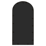 Mirror Black 70x30 cm Iron for Indoor Use 3093546