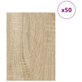 Decor Panels 50 pcs Sonoma Oak 30 x 42 x 0.27 cm 885588