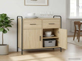 Sideboard Sonoma Oak 73 x 33 x 81 cm Engineered Wood 8013831