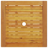 Folding Bistro Set Folding 3 pcs Brown Solid Acacia Wood 3375690