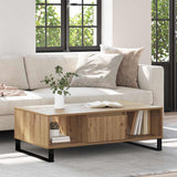 Coffee Table Artisan Oak 104 x 60 x 35 cm Engineered Wood 882593