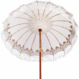 Balinese Parasol Cream 215 x 215 x 260 cm Cotton and solid wood 3356886