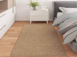 Indoor and Outdoor Rug AGIRA Natural 150 x 80 cm Polyester 42022521