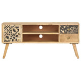TV Cabinet 100x30x45 cm Solid Mango Wood 247999