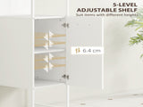 Bathroom Storage Cabinet-White 37337130