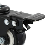 12 pcs Swivel Casters with Brakes 50 mm 277932