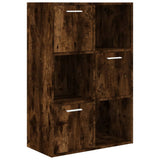 Storage Cabinet Smoked Oak Engineered wood Medium Storage Cabinet 815453
