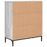 Sideboard Grey Sonoma 69.5 x 33 x 82 cm Engineered Wood 883430