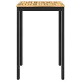 Garden Bar Table White and Black 70 x 68.5 x 105 cm 901774
