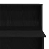 Reception Desk Black 100x50x103.5 cm Engineered Wood 859025
