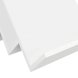 Magazine Rack White 90 x 53 x 28.5 cm Engineered Wood 890888