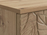 Desk Artisan Oak Engineered Wood 142.5 x 50 x 75 cm 3414620