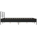 Bed Frame without Mattress Black 160x200 cm 3280052