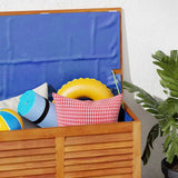 Garden Storage Box with Louver 90x50x56 cm Solid Wood Acacia 365840