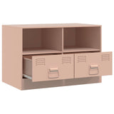 TV Cabinet Pink 67x39x44 cm Steel 841741
