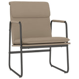 Lounge Chair Cappuccino 55x64x80 cm Faux Leather 351365