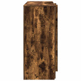 Reception Desk Smoked Oak 155x50x103.5 cm Engineered Wood 3324200