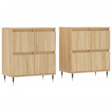 Sideboards 2 pcs Sonoma Oak Engineered Wood 3190168