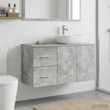 Bathroom Cabinet In-between Concrete Grey 30 x 44.5 x 50 cm 890377