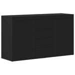 Sideboard with Drawer Black 120 x 36 x 69 cm Engineered wood 3333857
