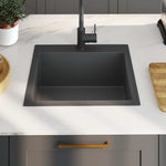 Handmade Kitchen Sink Black Stainless Steel 51509