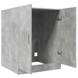 Washing Machine Cabinet Concrete Grey 70.5x71.5x91.5 cm 856639