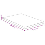 Table Top 60x100x2.5 cm Bamboo 3154994
