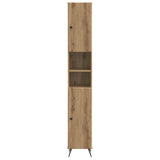 Bathroom Cabinet with Open Shelf BREDA Old Wood 897483