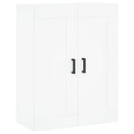 Highboard White 69.5x34x180 cm Engineered Wood 3199553