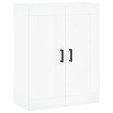 Highboard White 69.5x34x180 cm Engineered Wood 3199553