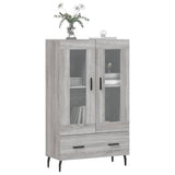 Highboard Grey Sonoma 69.5x31x115 cm Engineered Wood 828322