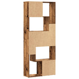 Bookcase Old Wood 67x24x161 cm Engineered Wood 856014