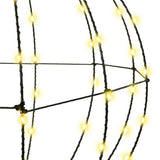 Ball with 320 LEDs 2 pcs Warm white 50 cm Metal 42019111