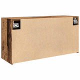 Bathroom Wall Cabinet Old Wood 80x25x40 cm Engineered Wood 860092
