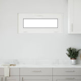 Basement Window RISOR 90x40 cm Tilt 3 Glazing White 4108379
