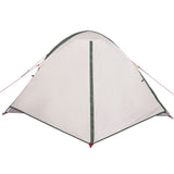 ZNTS Camping Tent Dome 4-Person Green Waterproof 94646