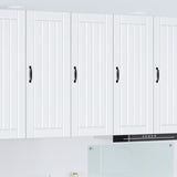 Wall Cabinet LUCCA White 40 x 31 x 100 cm Engineered Wood 885115