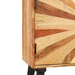 Sideboard Solid Mango Wood 85x30x75 cm 246166