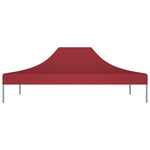 ZNTS Party Tent Roof 4.5x3 m Burgundy 270 g/m² 315370