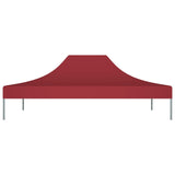 ZNTS Party Tent Roof 4.5x3 m Burgundy 270 g/m² 315370