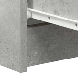 Sideboard Concrete Grey 60x35x98.5 cm Engineered Wood 800535