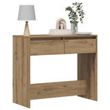 Console Table Artisan Oak 89x41x76.5 cm Engineered Wood 856775