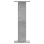 Plant Stands 2 pcs Concrete Grey 30x30x80 cm Engineered Wood 3307867
