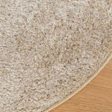 Rug ISTAN High Pile Shiny Look Beige 160 cm 375660