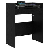 DJ Table Black Oak 102 x 45 x 102 cm Engineered Wood 8006741