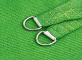 Sunshade Sail 160 g/m Light Green 4x4 m HDPE 311276