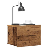 Wall-mounted Bedside Cabinets 2 pcs Old Wood 40x32x30 cm 855945
