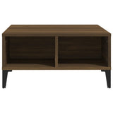 Coffee Table Brown Oak 60x60x30 cm Engineered Wood 813169