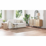 Anti-slip Shaggy Rug Brown 160 x 230 cm PP 4019795