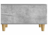 Coffee Table Concrete Grey 49 x 50 x 40 cm Engineered Wood 894738